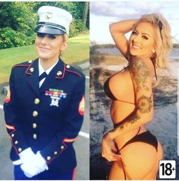 Сексуальность под униформой: не прячется, а выходит наружу!