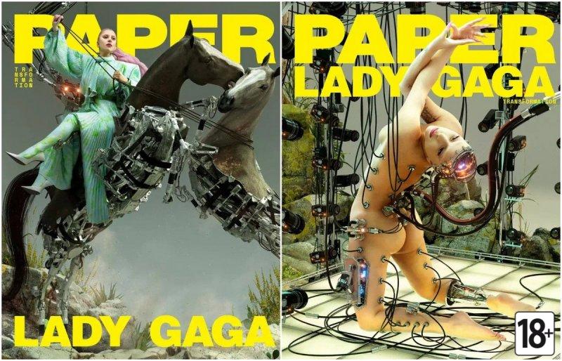 Леди Гага: певица, автор песен и актриса в журнале Paper
