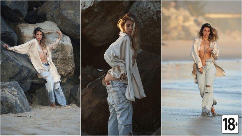 Фотосессия Бриджитт Одри для 138 Water: грудь на показ в Лос-Анджелесе