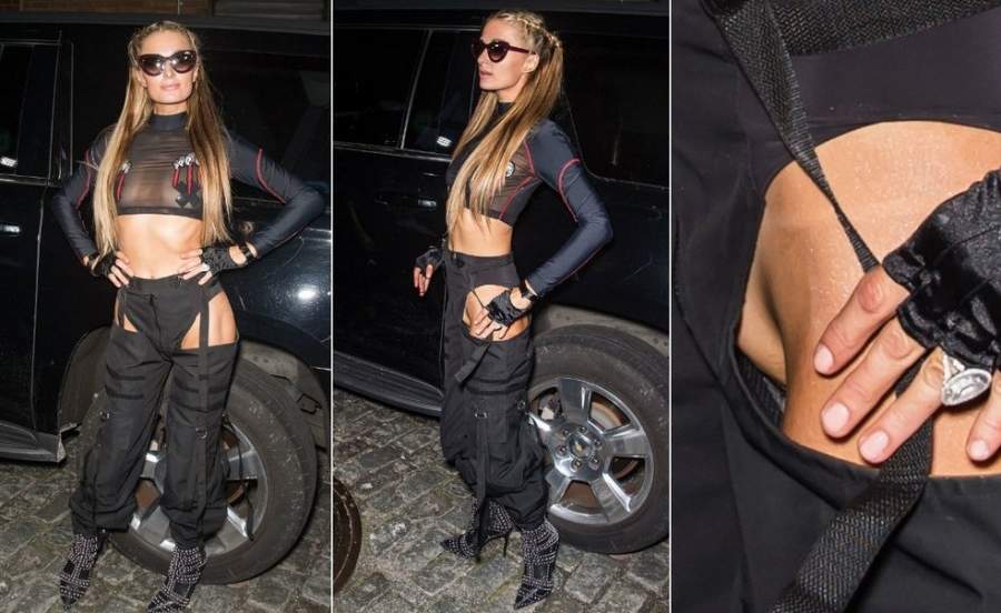 37-летняя актрис и дизайнерParis Hilton без трусов