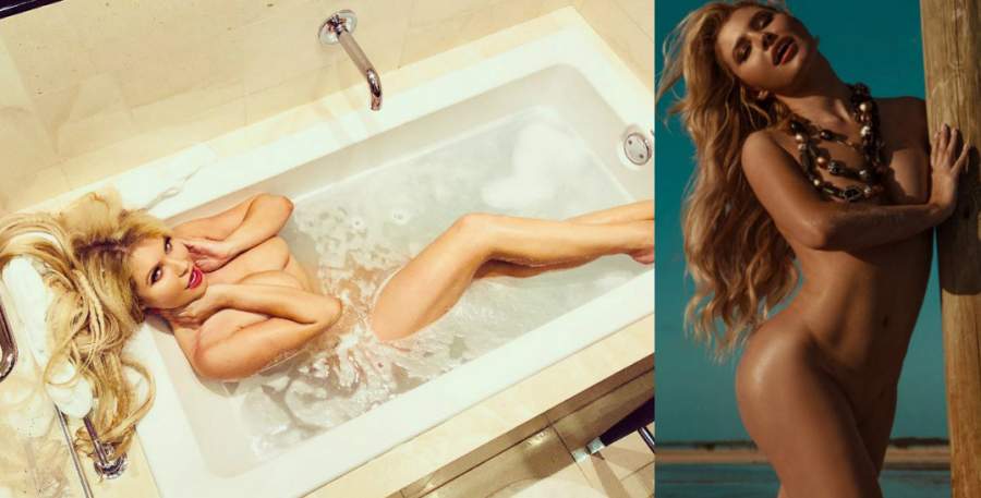 Модель Carrie Minter на фото в Instagram