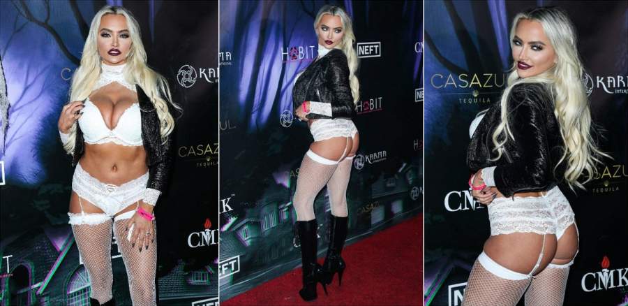 28-летняя модель Lindsey Pelas в очень сексуальном наряде