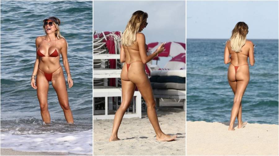 Канадская модель Хлоя Тере, 26 лет, в бикини