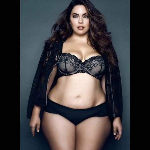 Пухленькие красивые модели ( 31 фото )