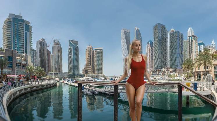 Самые красивые дубайские девушки