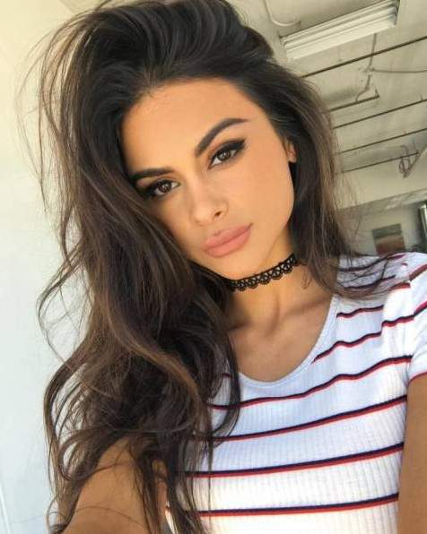 Коричневые глаза у девушки ( 78 фото )